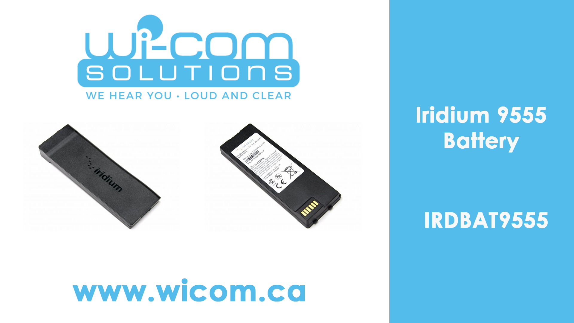 Iridium 9555 Battery